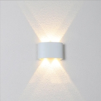 MorningLight Светильник светодиодный LED Настенный светильник бра для дома квартиры Уличный светильник Ночник 4 лампы белый 3000К