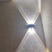 MorningLight Светильник светодиодный LED Настенный светильник бра для дома квартиры Уличный светильник Ночник 4 лампы белый 3000К