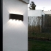 MorningLight Светильник светодиодный LED Накладной светильник бра для дома квартиры Уличный светильник Ночник 8 ламп черный Теплый свет 3000К