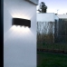 MorningLight Светильник светодиодный LED Накладной светильник бра для дома квартиры Уличный светильник Ночник 8 ламп черный Холодный свет 6500К
