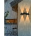 Светильник светодиодный / Настенный бра, для дома квартиры / Подвесной Ночник / Уличный фасадный водонепроницаемый светильник / LED / Черный 3000К